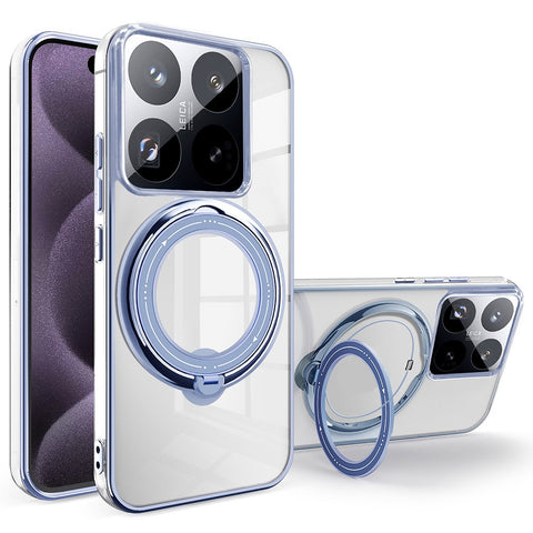 For Xiaomi 14T Pro Case Magnetic Kickstand PC + TPU Phone Cover