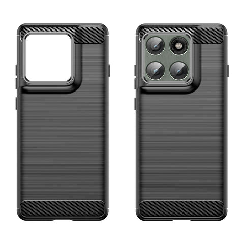 For Motorola Edge 60 Pro 5G / Edge (2025) 5G Case Protective Phone Cover Carbon Fiber Texture Brushed