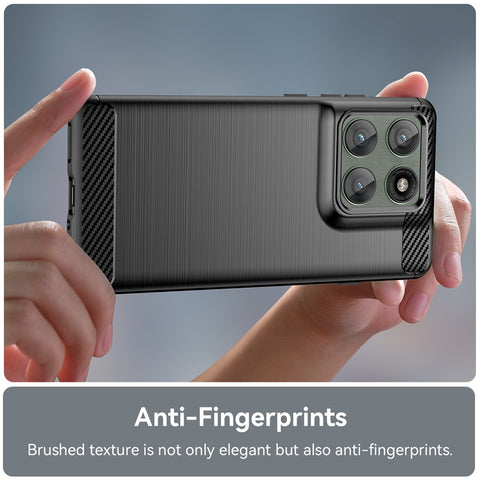 For Motorola Edge 60 Pro 5G / Edge (2025) 5G Case Protective Phone Cover Carbon Fiber Texture Brushed