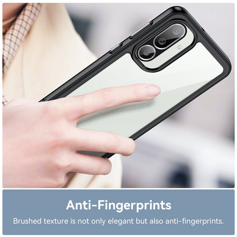 For Samsung Galaxy M56 5G / F56 5G Case TPU + Acrylic Protective Clear Phone Cover