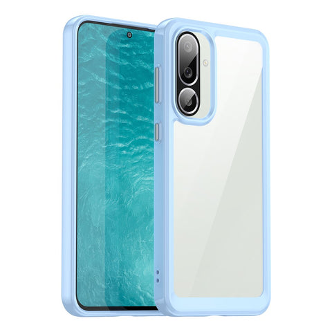 For Samsung Galaxy M56 5G / F56 5G Case TPU + Acrylic Protective Clear Phone Cover