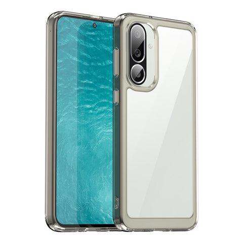For Samsung Galaxy M56 5G / F56 5G Case TPU + Acrylic Protective Clear Phone Cover