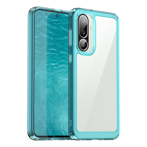 For Samsung Galaxy M56 5G / F56 5G Case TPU + Acrylic Protective Clear Phone Cover