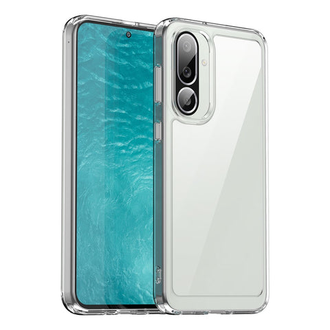 For Samsung Galaxy M56 5G / F56 5G Case TPU + Acrylic Protective Clear Phone Cover