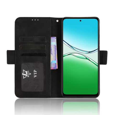 For Oppo A5 5G / Oppo A5 4G Leather Case Phone Wallet Cover with Multiple Card Slots