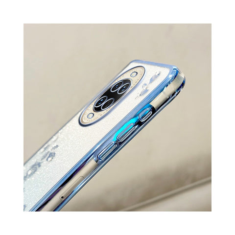 KADEM For Huawei nova 14 Ultra 5G Case Flower Pattern TPU Gradient Phone Cover with Lanyards