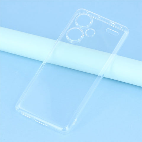 UNITHIN For Xiaomi Redmi Note 13 Pro+ 5G Case Ultra Thin 0.7mm Clear TPU Anti Drop Phone Cover Precise Cutouts
