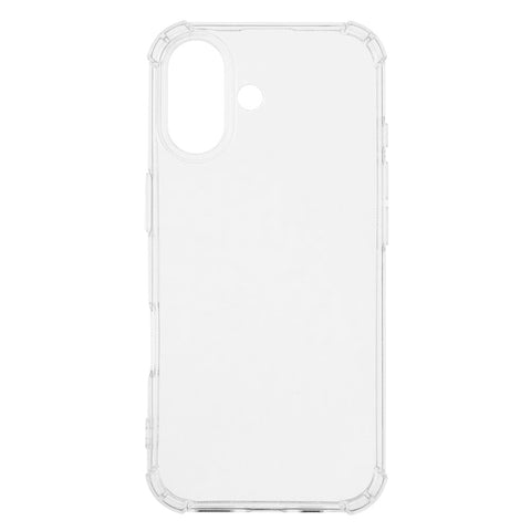For iPhone 17 Phone Case Reinforced Four Corner Anti-Drop Clear TPU Cover