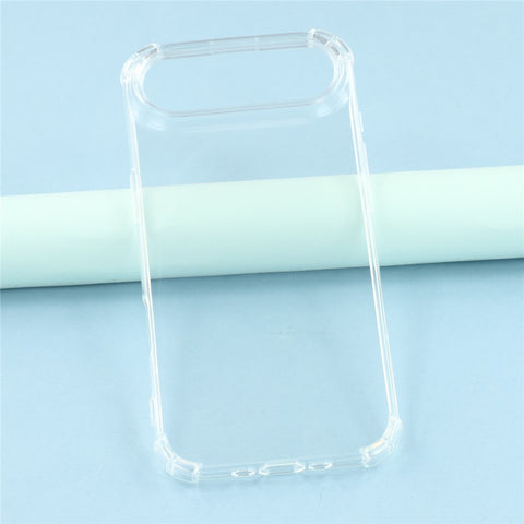 For iPhone Air Phone Case Reinforced Four Corner Anti-Drop Clear TPU Cover
