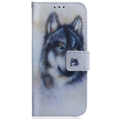 For iPhone 17 Wallet Case Pattern Print Leather Phone Cover