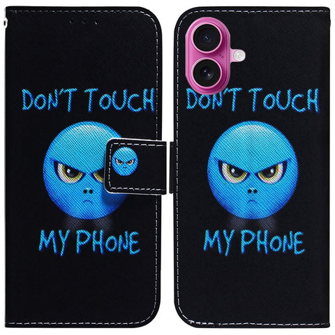 For iPhone 17 Wallet Case Pattern Print Leather Phone Cover
