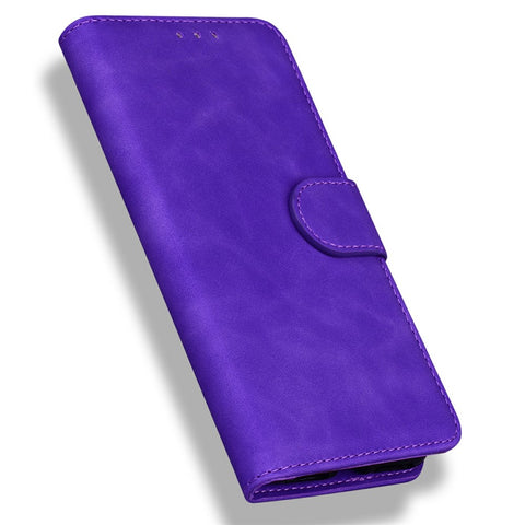 For iPhone 17 Case Solid Color Leather Wallet Phone Cover