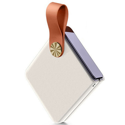 GKK Finger Strap Case for Motorola Razr 70 Ultra / 60 Ultra 5G / Razr Ultra 2026 5G / 2025 5G PU Leather + Hard PC Phone Cover
