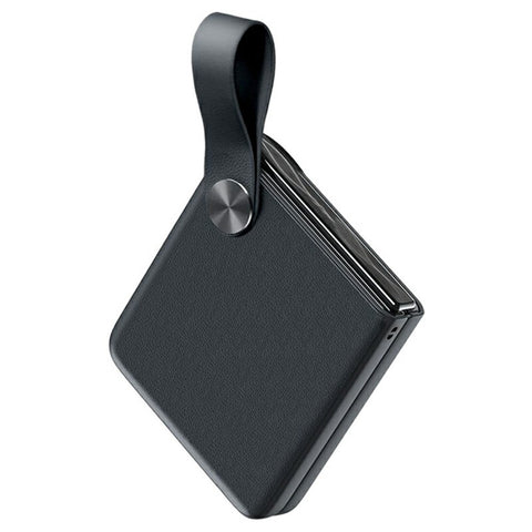 GKK Finger Strap Case for Motorola Razr 70 Ultra / 60 Ultra 5G / Razr Ultra 2026 5G / 2025 5G PU Leather + Hard PC Phone Cover