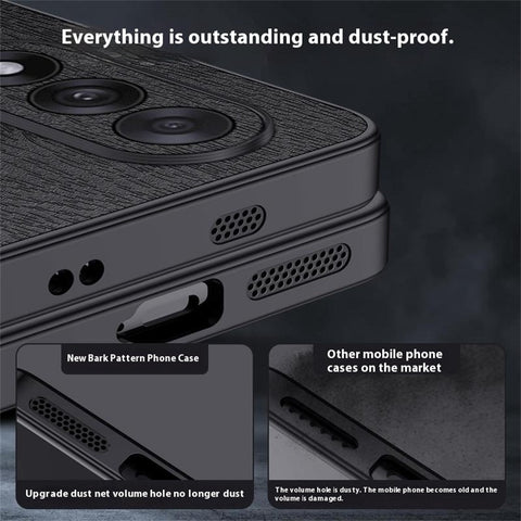 For OnePlus Nord 5 5G / Ace 5 Ultra 5G Case Wood Texture PU Leather Coated PC TPU Phone Cover