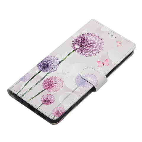 For iPhone 17 Case Pattern Printing Wallet Stand Flip Leather Phone Cover with Strap