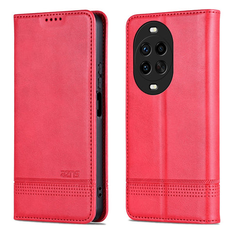 AZNS For Huawei nova 14 Pro 5G Case Cowhide Texture PU Leather Wallet Phone Cover