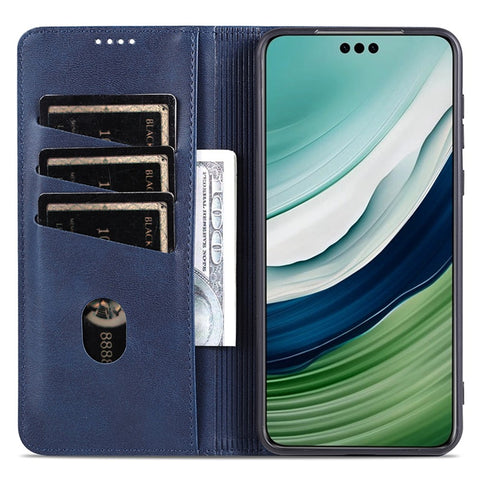 AZNS For Huawei nova 14 Ultra 5G Case Cowhide Texture PU Leather Wallet Phone Cover