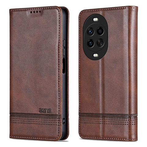AZNS For Huawei nova 14 Ultra 5G Case Cowhide Texture PU Leather Wallet Phone Cover