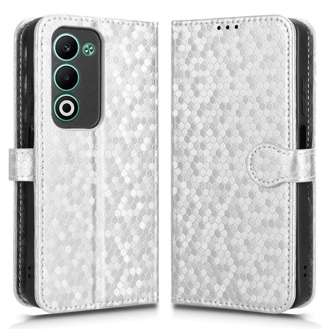 For Oppo A5 5G CPH2735  /  A5 4G CPH2727 Wallet Case Dot Pattern Imprint PU Leather Phone Cover with Wrist Strap