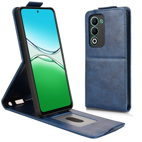 For Oppo A5 5G CPH2735  /  A5 4G CPH2727 Stand Case Magnetic Clasp Vertical Flip Leather Phone Cover with Card Holder