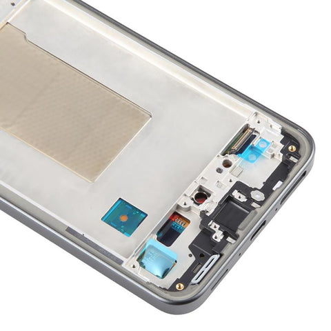 For Samsung Galaxy A36 5G A366 OEM Grade S OLED Screen and Digitizer Assembly + Frame (Without Logo)