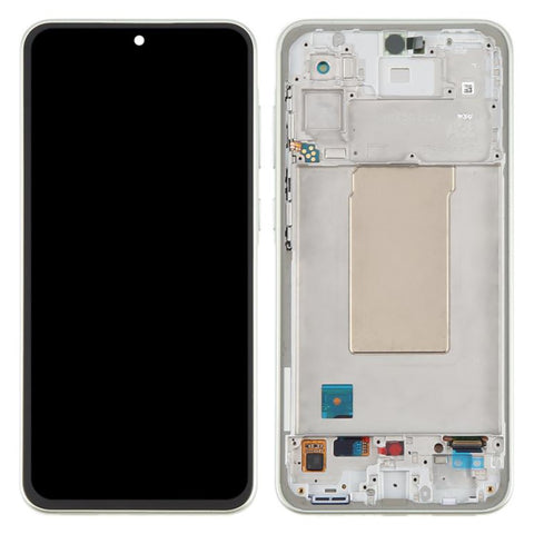 For Samsung Galaxy A36 5G A366 OEM Grade S OLED Screen and Digitizer Assembly + Frame (Without Logo)
