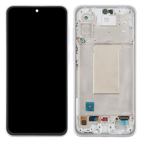 For Samsung Galaxy A36 5G A366 OEM Grade S OLED Screen and Digitizer Assembly + Frame (Without Logo)
