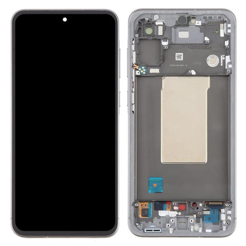 For Samsung Galaxy A56 5G A566 OEM Grade S AMOLED Screen and Digitizer Assembly + Frame (Without Logo)