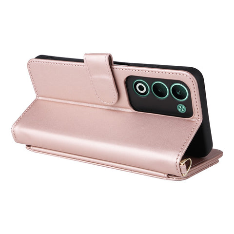 For Oppo A5 5G / 4G / A5m Case with Shoulder / Wrist Strap Leather Phone Cover Stand Wallet