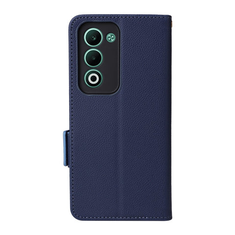 For Oppo A5 5G / 4G / A5m Case with Wrist Strap Litchi Texture PU Leather Wallet Phone Cover
