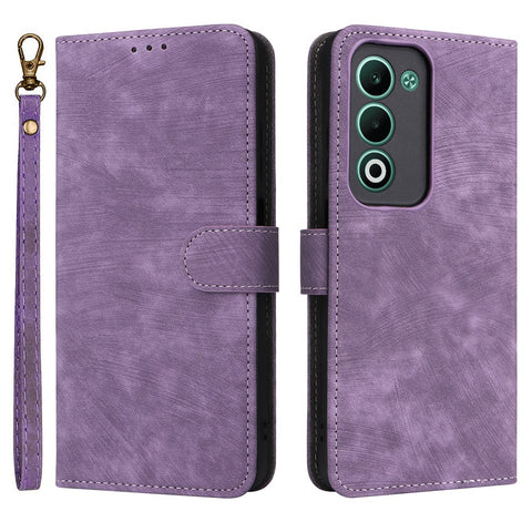 For Oppo A5 5G / 4G / A5m Case Wallet RFID Blocking PU Leather Phone Cover Stand with Strap