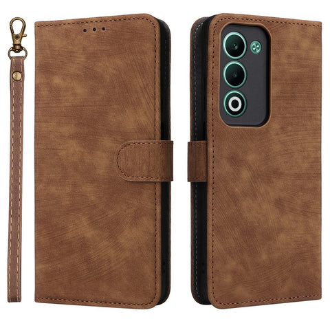 For Oppo A5 5G / 4G / A5m Case Wallet RFID Blocking PU Leather Phone Cover Stand with Strap
