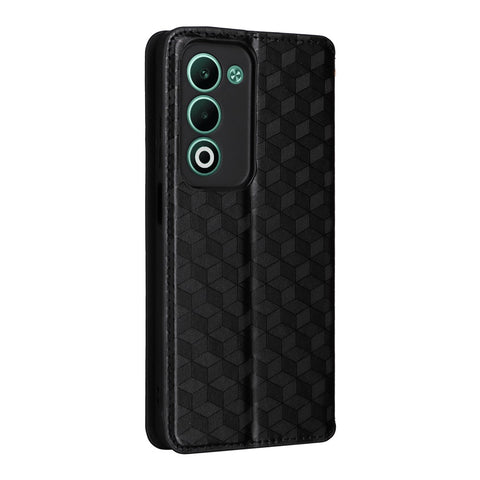 For Oppo A5 5G / 4G / A5m Case Wallet Rhombus Imprinted Leather Phone Cover