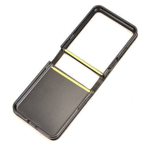 For Motorola Razr 70 Ultra / 60 Ultra 5G / Razr Ultra 2026 5G / 2025 5G Case Retro Texture Leather + PC Phone Cover with Card Slot