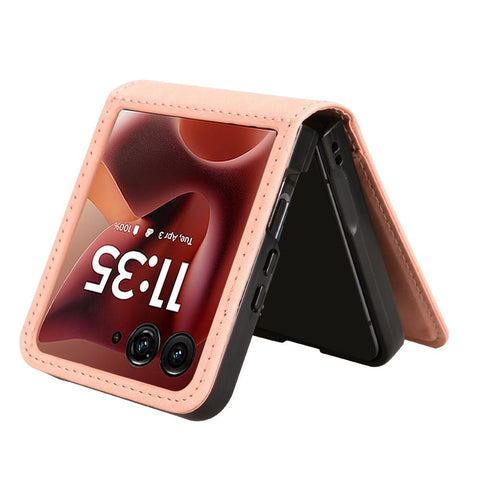 For Motorola Razr 70 Ultra / 60 Ultra 5G / Razr Ultra 2026 5G / 2025 5G Case Separable Design Card Slot Leather + PC Phone Cover