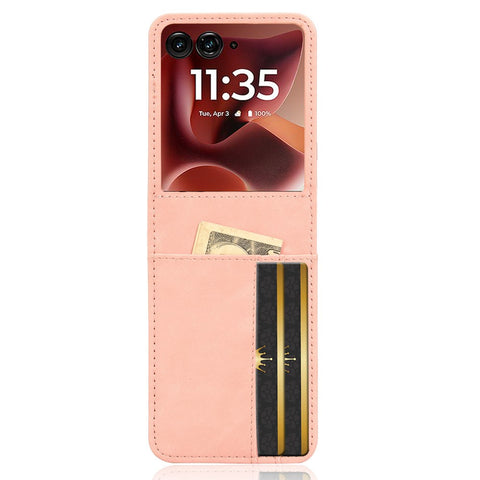 For Motorola Razr 70 Ultra / 60 Ultra 5G / Razr Ultra 2026 5G / 2025 5G Case Separable Design Card Slot Leather + PC Phone Cover