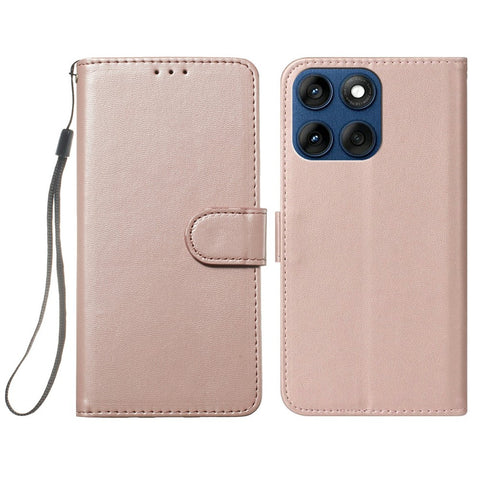 Wallet Case for Motorola Edge 60 5G / 60s 5G / 60 Fusion 5G PU Leather Flip Phone Cover Card Slot Holder