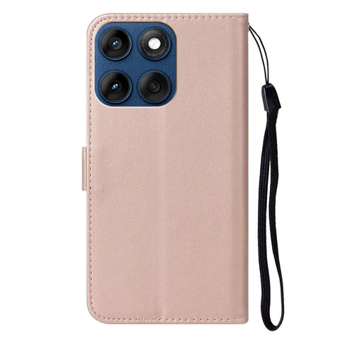 Wallet Case for Motorola Edge 60 5G / 60s 5G / 60 Fusion 5G PU Leather Flip Phone Cover Card Slot Holder