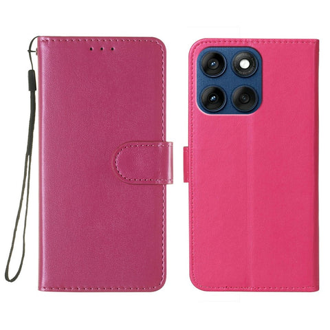 Wallet Case for Motorola Edge 60 5G / 60s 5G / 60 Fusion 5G PU Leather Flip Phone Cover Card Slot Holder