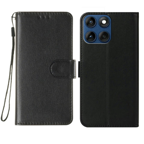 Wallet Case for Motorola Edge 60 5G / 60s 5G / 60 Fusion 5G PU Leather Flip Phone Cover Card Slot Holder