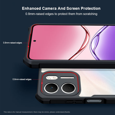 XUNDD For Oppo A5x 5G  /  4G Case Dropproof TPU + Acrylic Clear Back Phone Cover