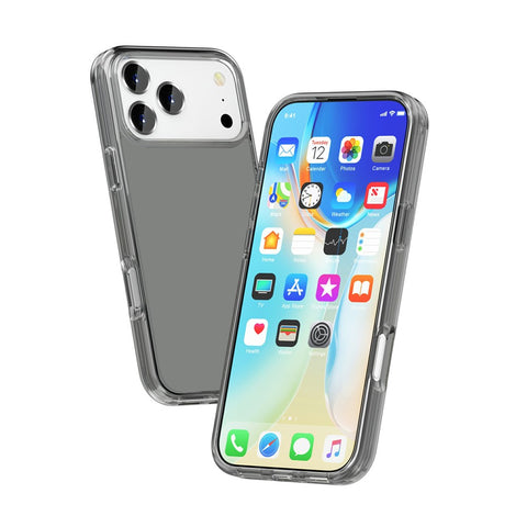 For iPhone 17 Pro Max Case PC + TPU Shockproof Clear Phone Cover
