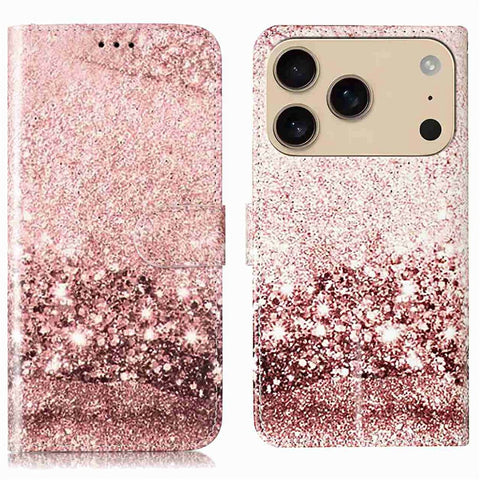For iPhone 17 Pro Max Stand Case Marble Painted Folio Flip Leather Wallet Phone Cover