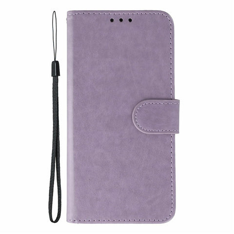 Phone Case For Oppo A5 Pro 5G (Global) / 4G (Global) / A5 Energy 5G (China) , PU Leather Flip Wallet Cover with Strap