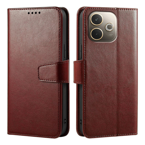 For Oppo A5 Pro 5G (Global) Case Stand Card Holder Wallet Leather Phone Cover