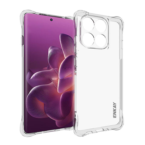 ENKAY HAT PRINCE For Motorola Edge 60 Pro 5G Clear Phone Case   Shockproof Anti-slip TPU Cover