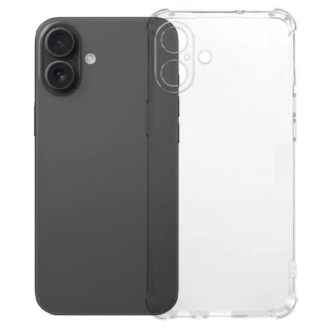 WANLONFENG For iPhone 17 TPU Case  WL3 Series 1.5mm Phone Cover with Tempered Glass Film