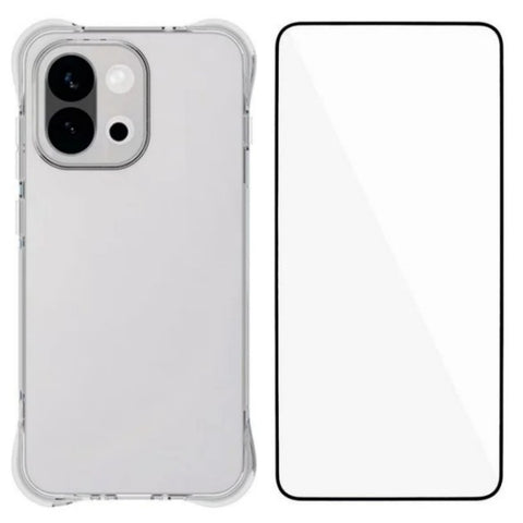 WANLONFENG For OnePlus 13s 5G Case  WL Series 2.0mm TPU Phone Cover with Tempered Glass Film
