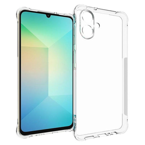 WANLONFENG For Samsung Galaxy A07 4G Case  WL Series 2.0mm TPU Phone Cover with Tempered Glass Film